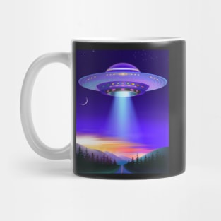 Night Road UFO Mug